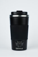The BREW QUEST 17 Oz Cream Cloud Coffee Tumbler – Elegance in Every Sip