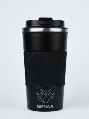 The BREW QUEST 17 Oz Espresso Noir Coffee Tumbler – Bold Taste, Timeless Style