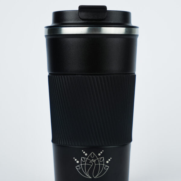The BREW QUEST 17 Oz Espresso Noir Coffee Tumbler – Bold Taste, Timeless Style