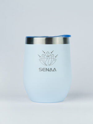 The DRIPDROP 12 Oz Alpine Pearl Tumbler – Pure Sophistication