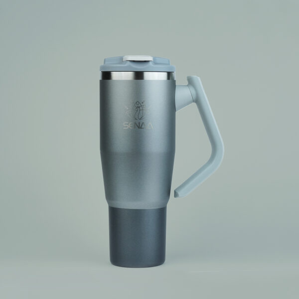 The Premium 40 Oz Lunar Chrome Hydration Tumbler – Radiance in Every Sip