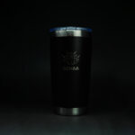 The SleekGrip 20 Oz Noir Prestige Hydration Tumbler – Sip in Style