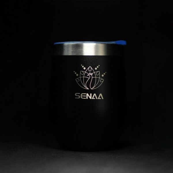 The DRIPDROP 12 oz Obsidian Glow Tumbler – Bold by Design