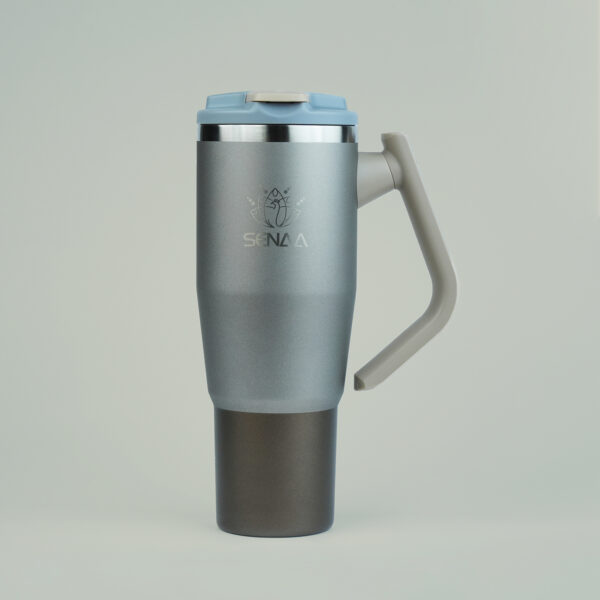 The Premium 40 Oz Cocoa Dust Hydration Tumbler – The Perfect Fusion of Luxury and Comfort