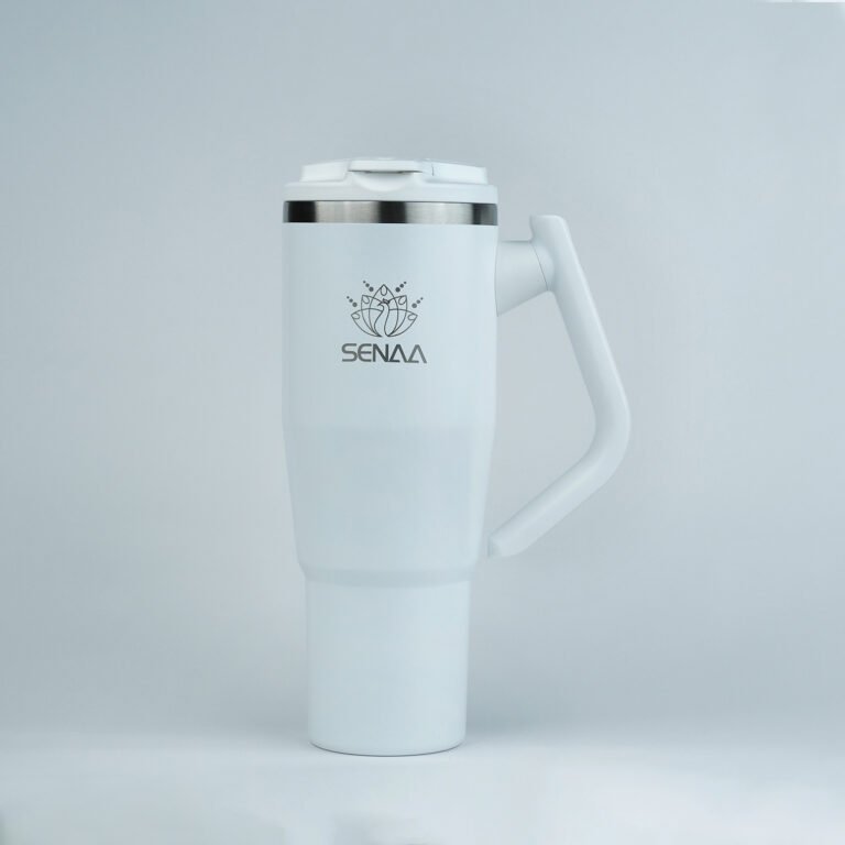 The Premium 40 Oz Moon Stone Hydration Tumbler – A Touch of Timeless Elegance