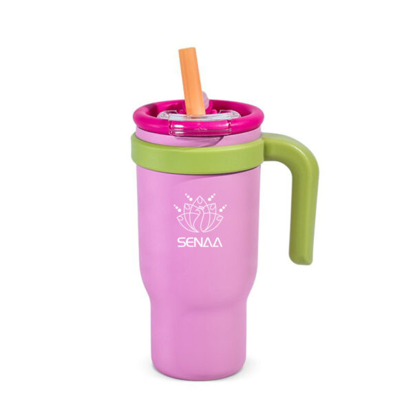 Kids Trek 17 Oz Blush Bloom Tumbler - Bright, bubbly, and ready for every joyful journey.
