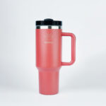 The H2.0 EVERY SIP IS AN ADVENTURE™ – Sapphire Eclipse 40 oz Hydration Tumbler – Deep Flow Energy